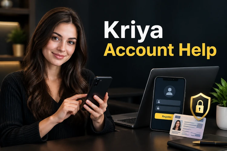 Kriya Account Help