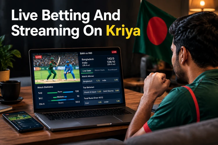 Live Betting And Streaming On Kriya